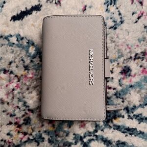 Michael Kors Light Gray Wallet